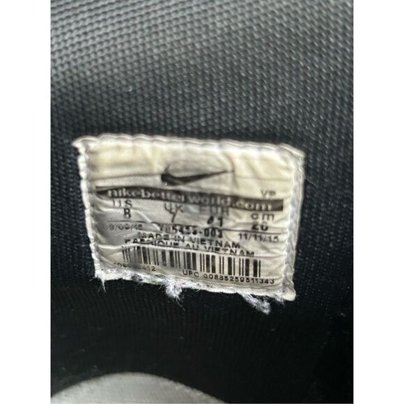 Nike Dunks comfort premium shoes swoosh sporting club grey size 8 - Picture 5 of 9